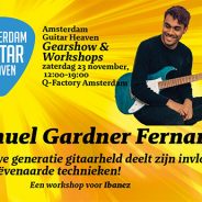 Manuel Gardner Fernandes komt naar Amsterdam Guitar Heaven